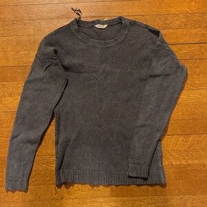 Gray Crew Neck Sweater